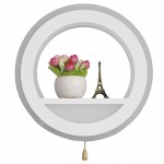 074110,21 Бра Амадина белый d22 h4 Led 26W (3000+4000k+фиолетовая подсветка) , 3 режима свечения Kink light