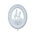 074110,25 Бра Предложение белый h4 d22 Led 21W (3000+4000k + розовая подсветка) Kink light