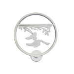 Светильник бра ДЕВУШКА белый w30*8 h-35 LED 18W (4000K) Kink light 74110,8