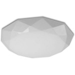 Светильник диммируемый КРИСТАЛЛ белый d-50 h-10 Led 72W (3000-6000K) с пультом ДУ Kink light 74131