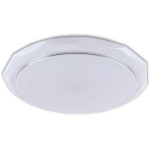 Светильник диммируемый КРИСТАЛЛ белый d-40 h-7 Led 48W (3000-6000K) с пультом ДУ Kink light 74132