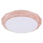 Светильник диммируемый КРИСТАЛЛ коричневый d-50 h-7 Led 72W (3000-6000K) с пультом ДУ Kink light 74133,04