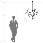 Люстра подвесная Lightstar 742143 Struttura