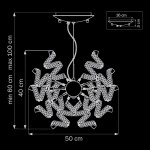 Люстра подвесная Lightstar 742194 Spider