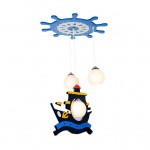 Подвес ШТУРВАЛ h-100 d-46 E27 3*40w+Led 20*0.05w Kink light 7426