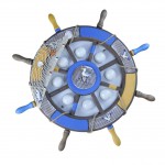 Светильник ШТУРВАЛ коричневый d60 h10 Led 24W 4000К Kink light 7427,04