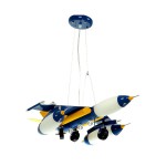 Подвесной светильник ШТУРМОВИК металл синий w60*50 h90 Е14 5*40w Kink light 7431,05