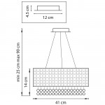 Люстра подвесная Lightstar 743164 Bezazz
