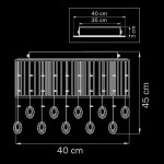 Люстра потолочная Lightstar 745094 Cappe
