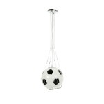 Подвесной светильник МЯЧ черно-белый d25 h100 E27 1*40w Kink light 7480,01