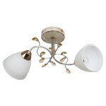 Светильник ЭкономСвет 7481/2WT+GD WT