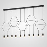 Подвесной светильник Vibia Wireflow Lineal Pendant Light 0331  ImperiumLoft 74888-22