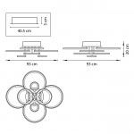 Люстра потолочная Lightstar 749094 Breve
