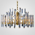 Люстра RH BONNINGTON Chandelier brass D900 ImperiumLoft 74936-22