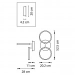 Светильник бра Lightstar 749622 Breve