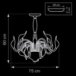 Люстра потолочная Lightstar 751027 Cigno Collo
