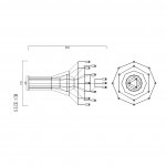 Подвесной светильник Vibia Wireflow 0315 ImperiumLoft 75118-22