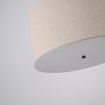 Люстра RH ROUND Linen Shade Pendant ImperiumLoft 75147-22