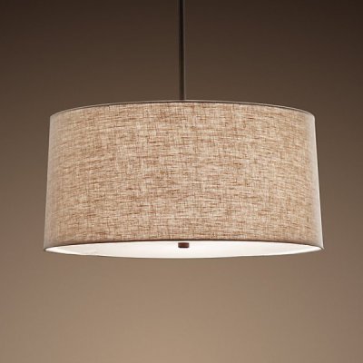 Люстра RH ROUND Linen Shade Pendant ImperiumLoft 75147-22 Люстра RH ROUND Linen Shade Pendant ImperiumLoft 75147-22