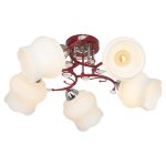 Люстра эконом Экономсвет 7519/5RD WT