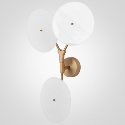 Бра White Disc Wall Lamp 3 лампы ImperiumLoft 75204-22