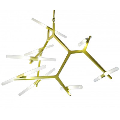 Люстра НИКС золото w160*70 h70-110 G9 80W (Led) (лампами не комплектуется) Kink light 07531-16,33