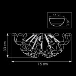 Светильник потолочный Lightstar 754094 Turbio