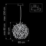 Люстра подвесная Lightstar 754124 Turbio