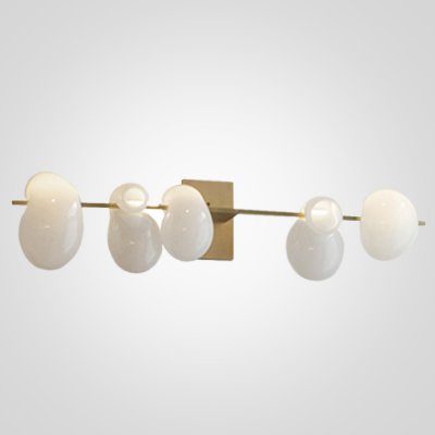 Бра White glass trap 5 Wall Lamp ImperiumLoft 75461-22