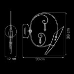 Светильник бра Lightstar 755614 Scarabeo