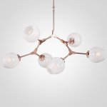 Люстра Branching Bubble Chandelier 6 Milk ImperiumLoft 75612-22