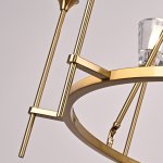 Люстра TORCHE DE VERRE Round Chandelier 8 ImperiumLoft 75676-22