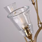 Люстра TORCHE DE VERRE Round Chandelier 8 ImperiumLoft 75676-22
