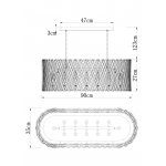 Светильник подвесной Divinare 7567/18 SP-12 BIVARA