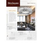 Светильник подвесной Divinare 7568/02 LM-12  MEGAN