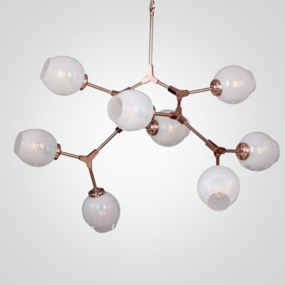 Люстра Branching Bubble Chandelier 8 Milk ImperiumLoft 75708-22