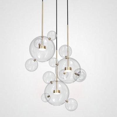 Люстра Bolle Circular Chandelier 14 BUBBLE Giopato &amp; Coombes ImperiumLoft 75801-22