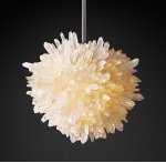 Люстра на штанге RH QUARTZ CRYSTAL абажур из кристаллов кварца