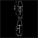 Светильник настенный бра Lightstar 758614 Diafano