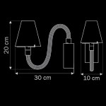 Светильник бра Lightstar 760616 Bianco