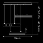 Светильник подвесной светодиодный Lightstar 763340 UNITARIO