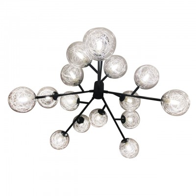 

Люстра КЛИВИЯ черная d96 h90 G9 15*5W Kink light 7644, 7644