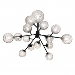 Люстра КЛИВИЯ черная d96 h90 G9 15*5W Kink light 7644