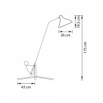 Торшер Lightstar 764716 Manti