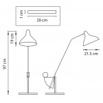 Настольная лампа Lightstar 764906 Manti