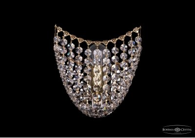 Светильник настенный бра Bohemia Ivele 7708/1/W/G