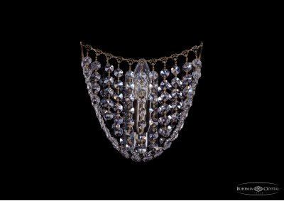 Светильник настенный бра Bohemia Ivele 7708/1/W/Pa