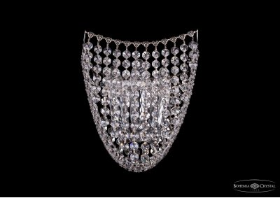 Светильник настенный бра Bohemia Ivele 7708/3/S/Ni