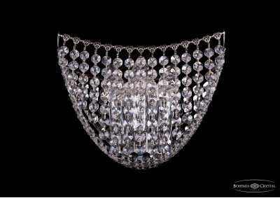 Светильник настенный бра Bohemia Ivele 7708/3/W/Ni