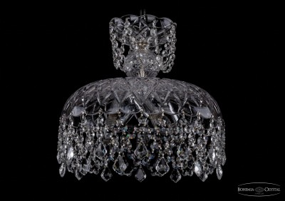 Люстра хрустальная Bohemia Ivele 7715/35/Ni/Leafs Люстра хрустальная Bohemia Ivele 7715/35/Ni/Leafs